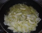 A picture of step 1 of Shahi paneer.