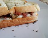 Foto langkah ke 6 dari resep Pizza roti tawar teflon.