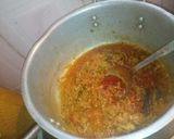 A picture of step 2 of Yam porridge.