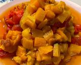 A picture of step 2 of Bell Peppers and Beans Soup.