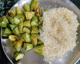 A picture of step 3 of Parwal Govind Bhog rice Pulao.