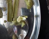 A picture of step 1 of Drumstick Soup.