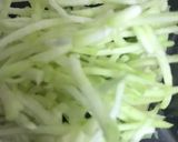A picture of step 1 of Bottlegaurd Kofta curry.