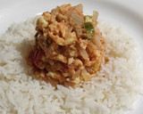 Foto del paso 5 de la receta: Revoltillo de huevos con puré de tomate especias