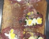 A picture of step 1 of Veal Braciole.