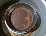 A picture of step 5 of Oreo cake in pressure cooker(steamed).