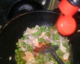 A picture of step 4 of Chinese biryani.