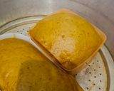 Foto langkah ke 6 dari resep Bolu Labu Kuning (Tanpa Mixer).