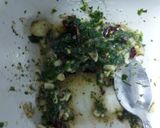 A picture of step 1 of Lemon garlic Grilled fish pamphlets with pineapple sauce.