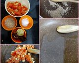 A picture of step 1 of Veg Momos.