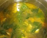 A picture of step 6 of Chicken soup.