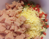 Foto del paso 1 de la receta: Tortilla de pencas de acelga y jamón