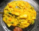 A picture of step 2 of Millets kichade.