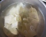 Foto langkah ke 4 dari resep Pangsit ayam udang anti gagal.