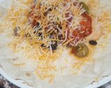 A picture of step 1 of Vegetarian stack.