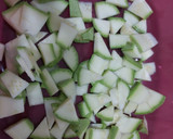Foto del paso 1 de la receta: Tortilla cremosa de calabacín
