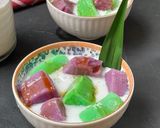 Foto langkah ke 11 dari resep Bongko Pontianak 2 Rasa|Pandan & Taro.