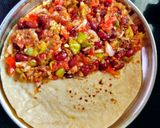 A picture of step 3 of Cheesy Rajma Pockets.