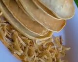 A picture of step 9 of Coconut pancake.