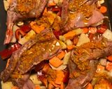 Foto del paso 5 de la receta Conejo al Brandy con verduras al horno