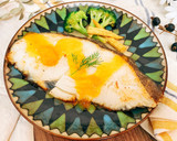 比目魚排佐鳳梨芒果醬的食譜步驟3照片