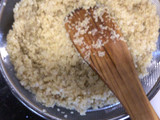 Solomillo de cerdo a la naranja con quinoa