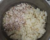Foto del paso 2 de la receta: Tortilla de coliflor y pollo al horno