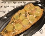 Une image de l'étape 6 de Saumon mariné au citron confit et aneth à la plancha.