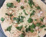 A picture of step 4 of Layers masala paratha.