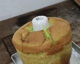 Foto langkah ke 12 dari resep Chiffon Cake Pandan Keju | Oven Tangkring.