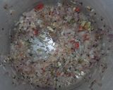 A picture of step 5 of Chicken Noodles..