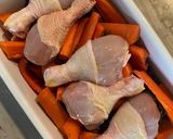 A picture of step 3 of Easy chicken with vegetables.