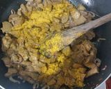A picture of step 8 of Lemony liver.