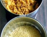 A picture of step 1 of Daliya Pudding.