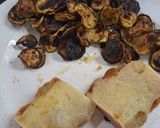 Foto del paso 1 de la receta: Bocadillos de zucchinis y pollo reciclado