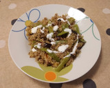 Foto del paso 5 de la receta: Quinoa roja y blanca con salsa de yogur