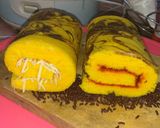 Foto langkah ke 8 dari resep Bolu Gulung Kukus Naira.