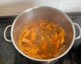 Foto del paso 1 de la receta: Arroz meloso de calamarchines, sepia y gamba roja