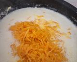 A picture of step 3 of Carrot kheer.