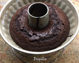 Foto del paso 7 de la receta: 🍑Bizcocho de melocotón con cacao☕️