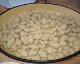 Foto del paso 6 de la receta: Ñoquis de papa con salsa mixta de jamón y espinaca