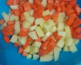 Foto del paso 3 de la receta: Cocido de patica de cerdo con arroz blanco y plátano frito