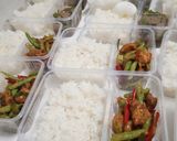 รูปขั้นตอนการทำที่ 5 ของ พริกแกงไก่กรอบ🍱เมนู​ข้าว​กล่อง​🍱