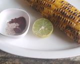 A picture of step 3 of Smoky flavour corn.