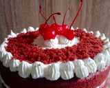 Foto langkah ke 13 dari resep 61. Red velvet cake kukus.