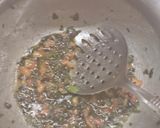 A picture of step 1 of Methi pulao.