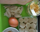 Foto langkah ke 1 dari resep Rice Cake scramble egg.