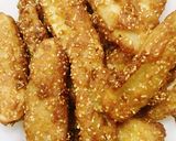 A picture of step 4 of Thai Fried Bananas (Kluay Kaek).