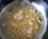 A picture of step 1 of Mayo Macaroni.