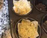 A picture of step 3 of Baklava Muffins 🧡.
